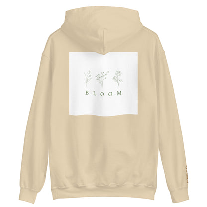 Bloom Unisex Forest Green Hoodie – Cozy & Versatile