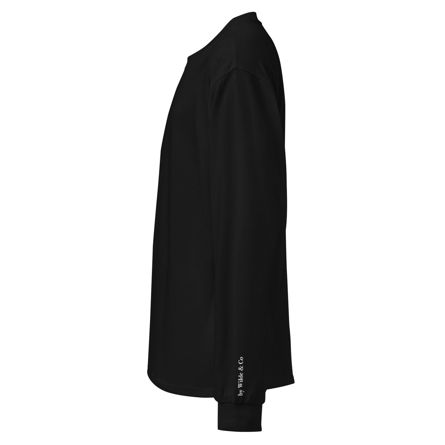 Essentials by Wilde Premium Heavyweight Long Sleeve T-Shirt – Durable & Cozy – Classic Fit