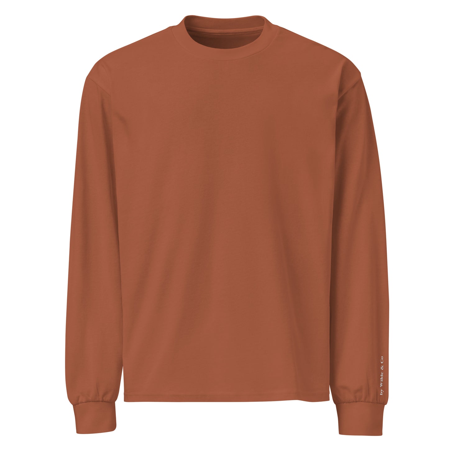 Essentials by Wilde Premium Heavyweight Long Sleeve T-Shirt – Durable & Cozy – Classic Fit