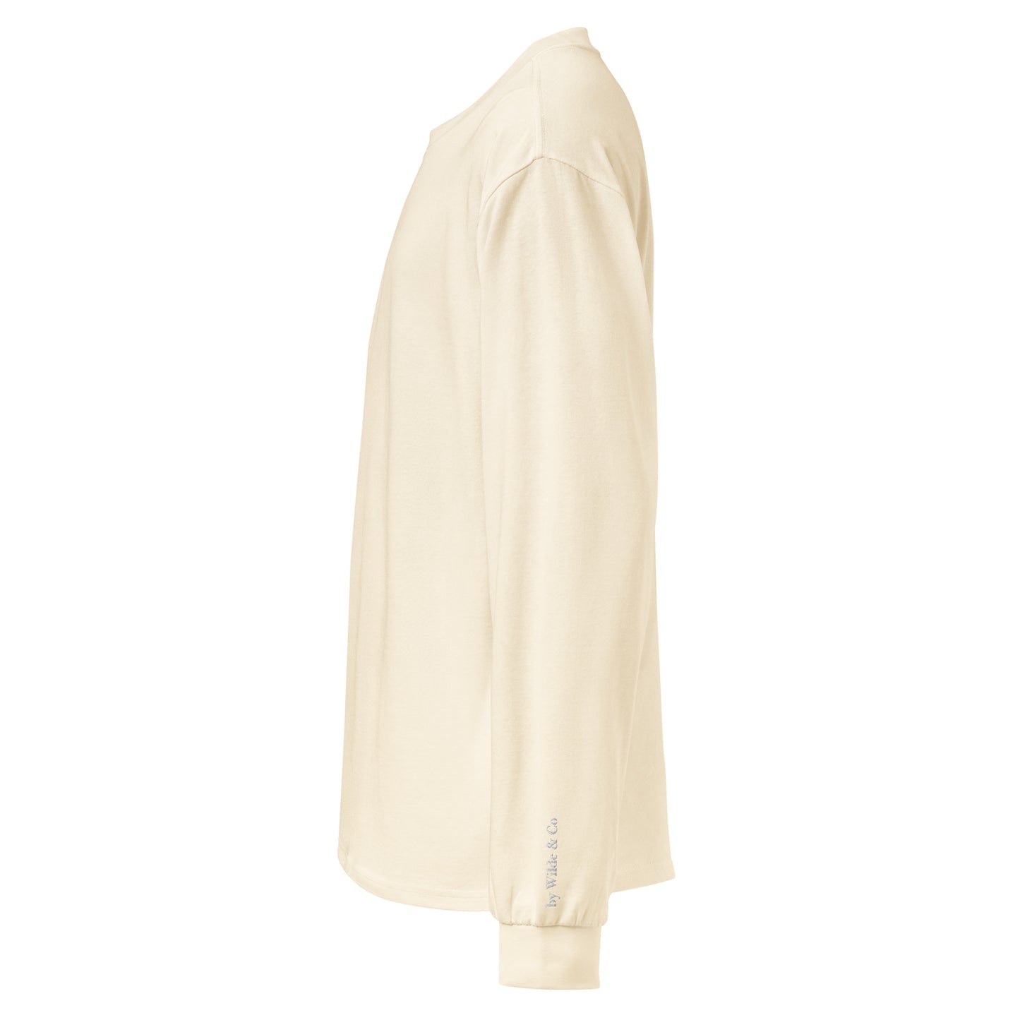 Essentials by Wilde Premium Heavyweight Long Sleeve T-Shirt – Durable & Cozy – Classic Fit