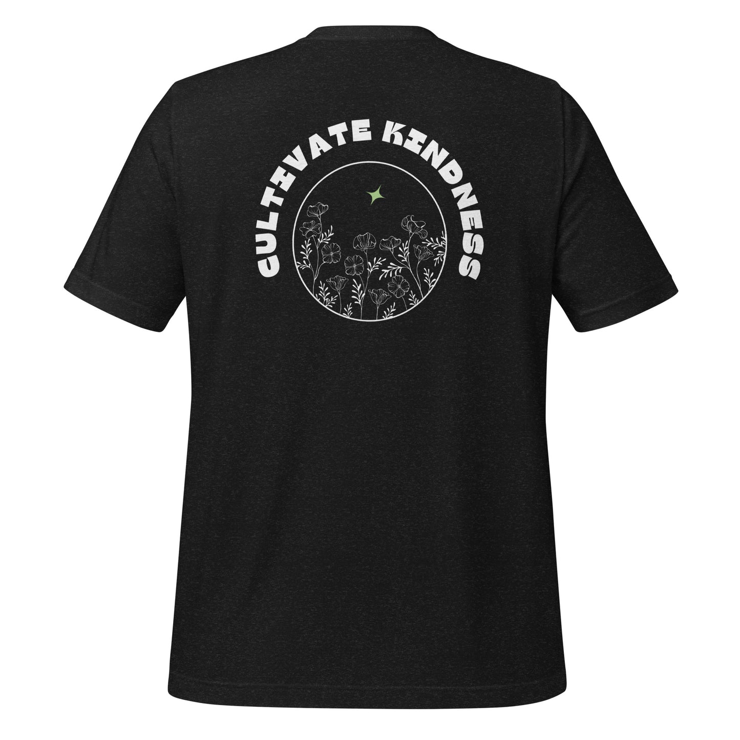 Cultivate Kindness Unisex Crew Neck TShirt – Soft, Comfortable, Inspirational – Sizes S, M, L, XL, 2XL, 3XL, 4XL