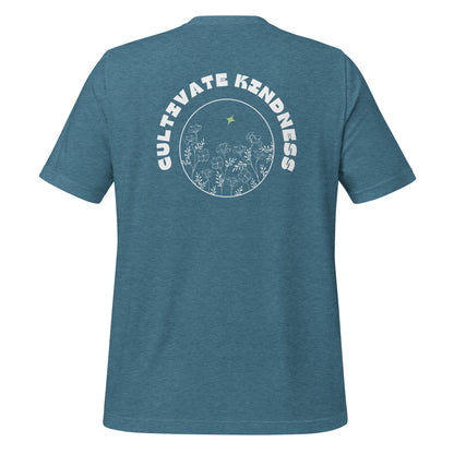 Cultivate Kindness Unisex Crew Neck TShirt – Soft, Comfortable, Inspirational – Sizes S, M, L, XL, 2XL, 3XL, 4XL