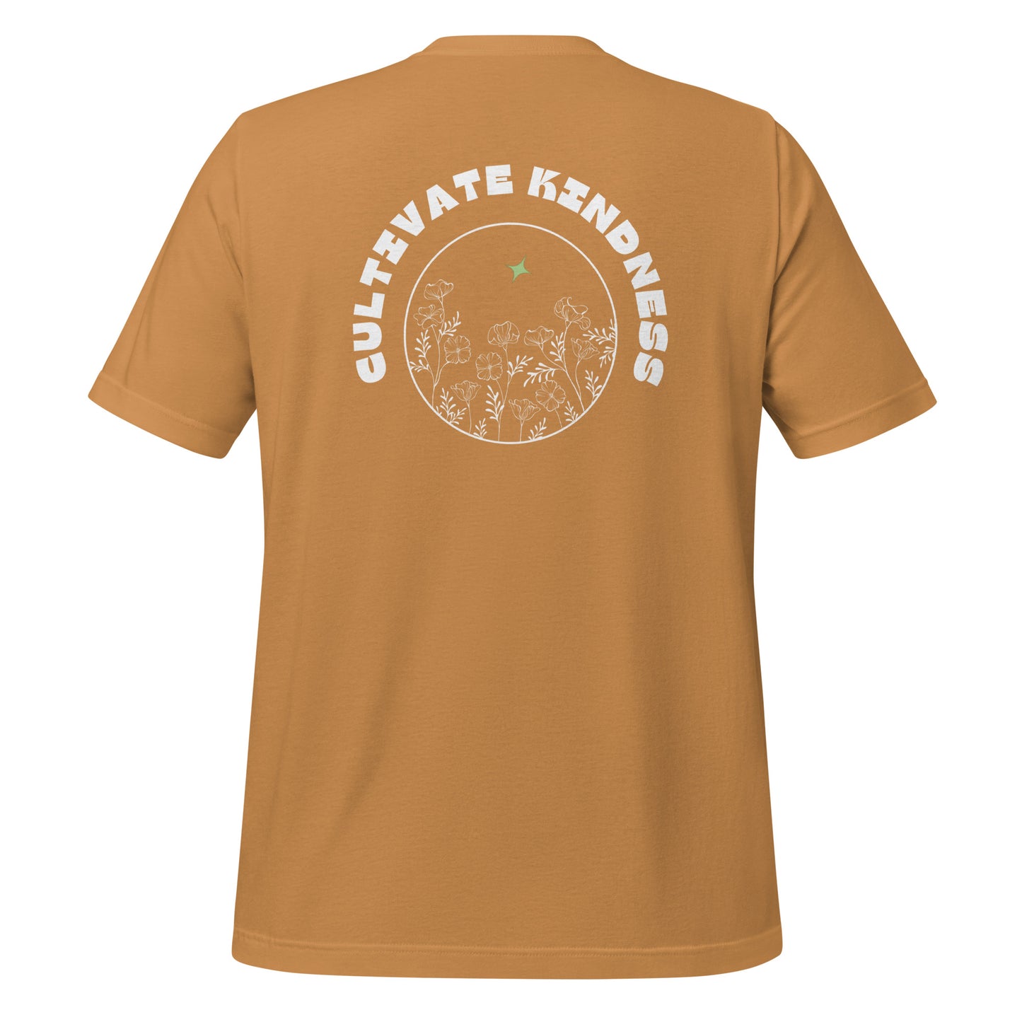 Cultivate Kindness Unisex Crew Neck TShirt – Soft, Comfortable, Inspirational – Sizes S, M, L, XL, 2XL, 3XL, 4XL