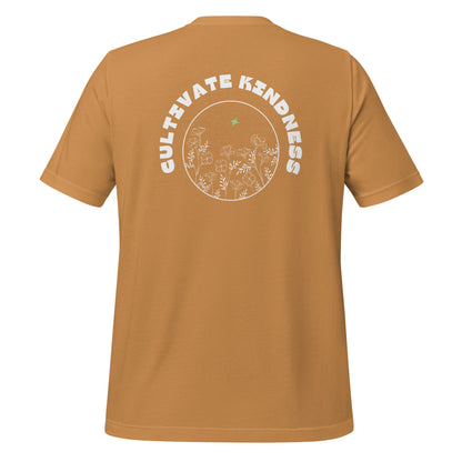 Cultivate Kindness Unisex Crew Neck TShirt – Soft, Comfortable, Inspirational – Sizes S, M, L, XL, 2XL, 3XL, 4XL